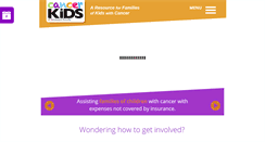 Desktop Screenshot of cancerkidssjc.org